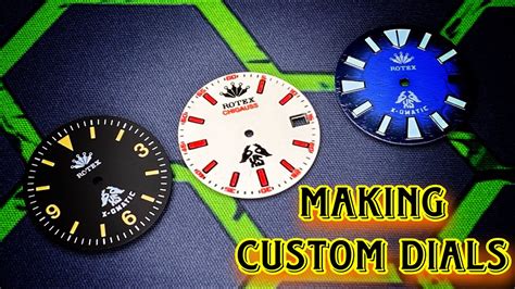 how are watch dials made
